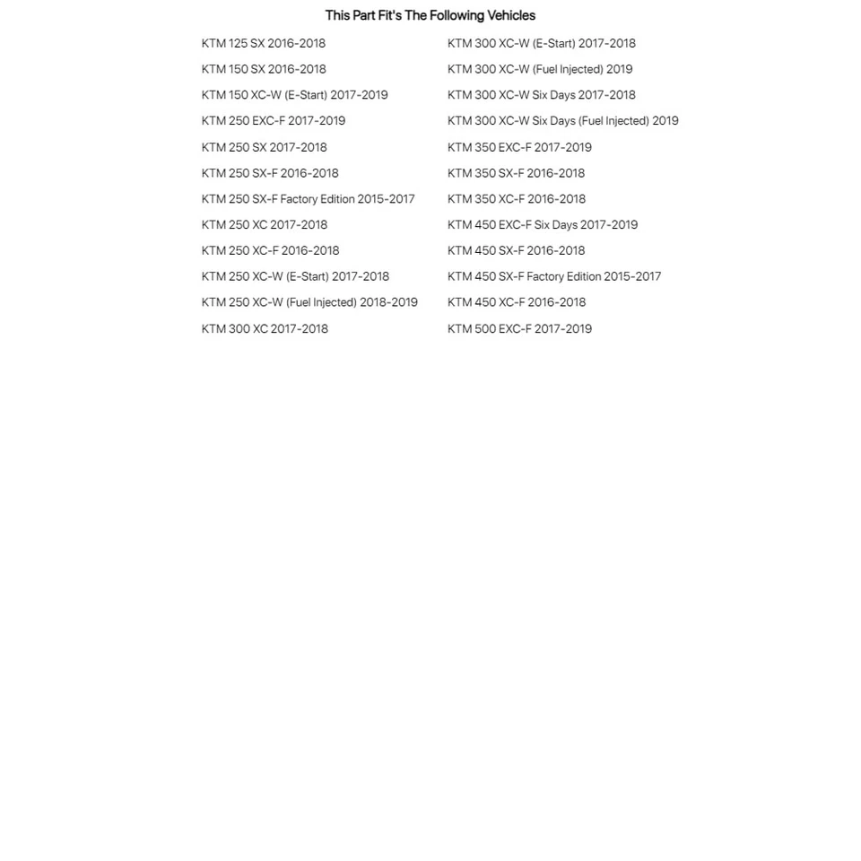 Acerbis 2421085225 Radiator Scoops 16 KTM Orange/Black - Image 2 of 4