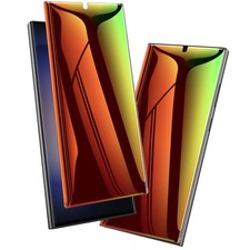 LYWHL 2 Pack for Samsung Galaxy S23 Ultra Privacy Ultra, Multi-Coloured