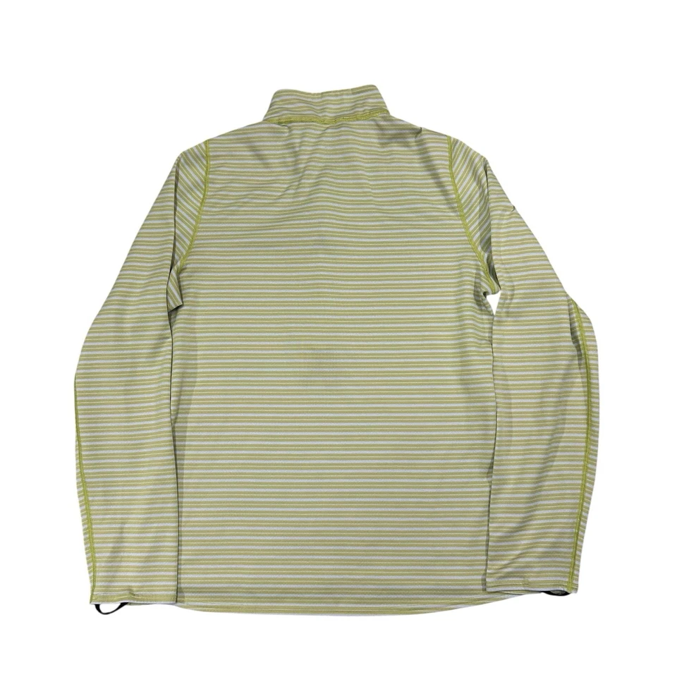 Пуловер мужской Patagonia Capilene 3 средний вес 1/4 на молнии средний желтый в полоску - Изображение 3 из 4