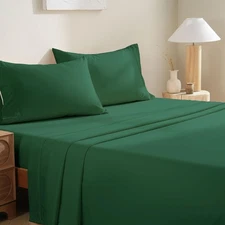 Bedding Full Bed Sheets Set - Soft Bed Sheets - Cooling Breathable Bedding Se...
