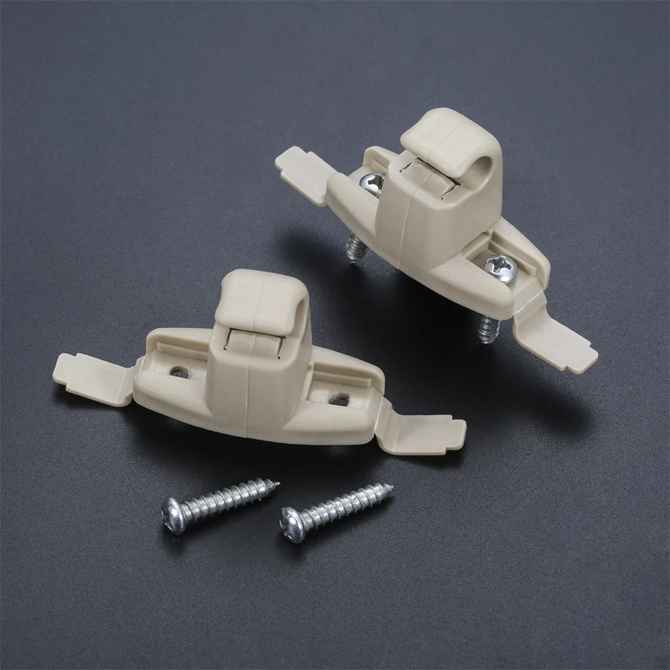 Soporte de clip para para parasol de coche de plástico de 2 piezas 51168243575 para BMW 325Ci 2001-06 Foto 2 de 4