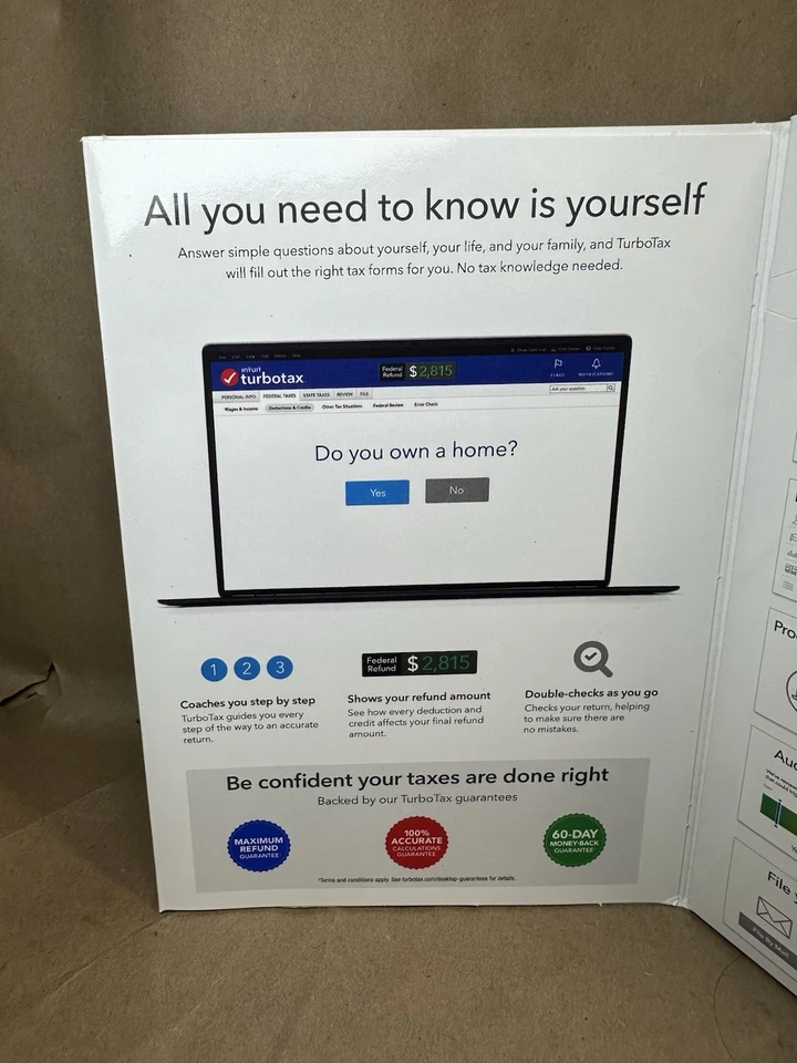 Intuit TurboTax 2022 Deluxe Tax Software NEW * FREE Shipping! - Image 4 of 4