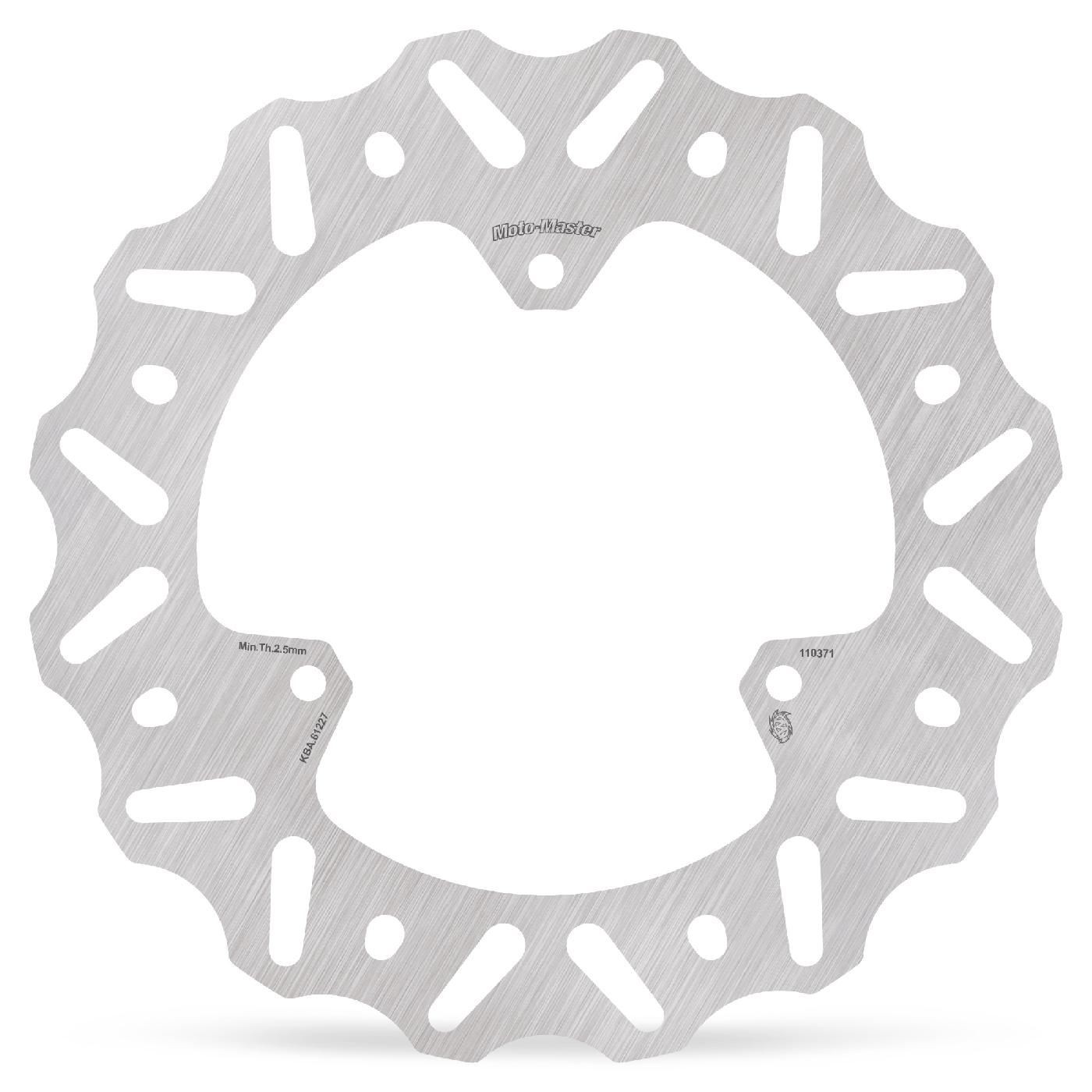 Moto-Master Nitro Series Brake Disc For KTM SX 65 2000-2024 Silver 110371