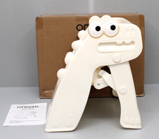 Onasti Kinderhocker, Badezimmer Hocker für Kleinkinder, Tritthocker, Weiß & Grau