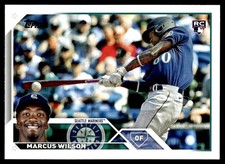 Marcus Wilson RC 2023 Topps #138 Seattle Mariners 29243 Baseball Card
