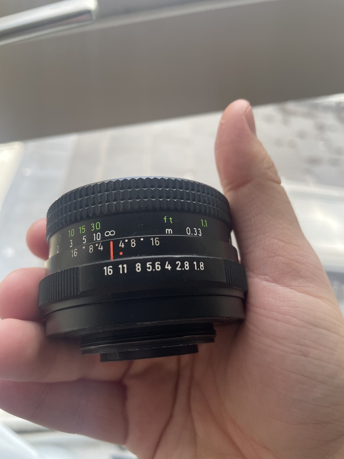 [Serviced] Pentacon 50mm f/1.8 Auto/Manual Lens m42