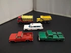 M890-MATCHBOX LESNEY LOT OF FIVE MODELS INC JEEP GLADIATOR