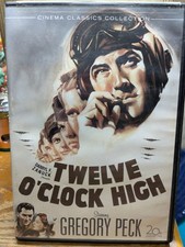 Twelve O'Clock High DVD 1949 Gregory Peck Rare 2 DVD SET w/Lobby Cards  VG 