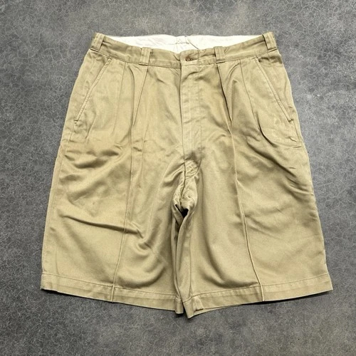 Vtg 50s US Military Khaki Shorts Uniform Pants Cotton Twill Vietnam 30x8