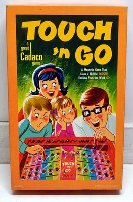 Touch 'n Go a great Cadaco Game  Skill game  Rare to find these complete No.-292