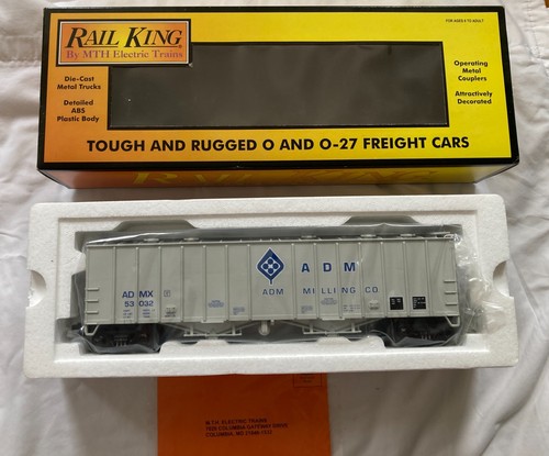 Tolva de deslizamiento aéreo calibre O MTH RailKing 30-75102 Archer Daniels Midland (ADM) | Condition: New