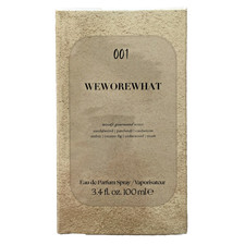 WeWoreWhat 001 Eau De Parfum 3.4oz 100ml Spray NEW Sealed Authentic USA made