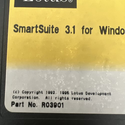 Lotus SmartSuite Smart Suite 3.0 for Windows 1994 Vtg 24 Disks Set Untested - Picture 12 of 13