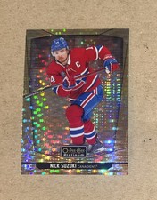 2024-25 O Pee Chee Platinum Hockey Nick Suzuki Seismic Gold Card #39 #’d /50
