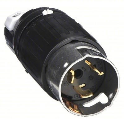 Hubbell CS8165C 50A 3-Phase 480VAC, 3P 4W, Grounding Non-NEMA Male Locking Plug
