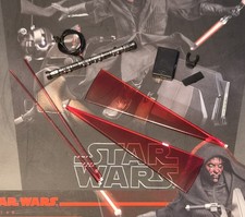 Hot Toys Star Wars EP1 Darth Maul MMS749 LED Lightsaber Set loose 1/6th scale