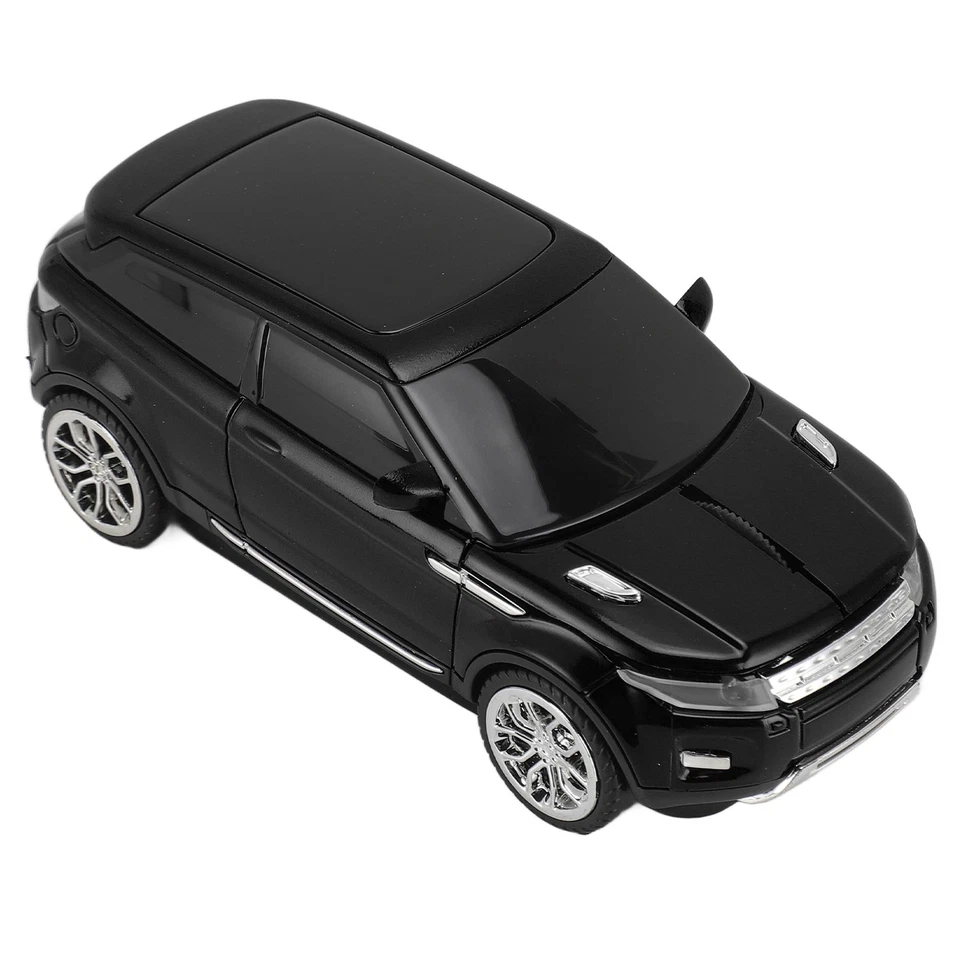Black Car Shape Wireless Gaming Mice 2.4GHz 1600 DPI Cool 3D Car Shape Comp TU - Image 3 of 4