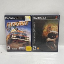 Twisted Metal Black FlatOut PS2 Game Lot Sony PlayStation 2 2000s
