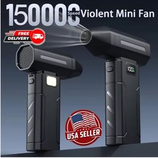 X8 Brushless Turbo Jet Fan 150000RPM Powerful Electric Air Blower Dust Cleaner
