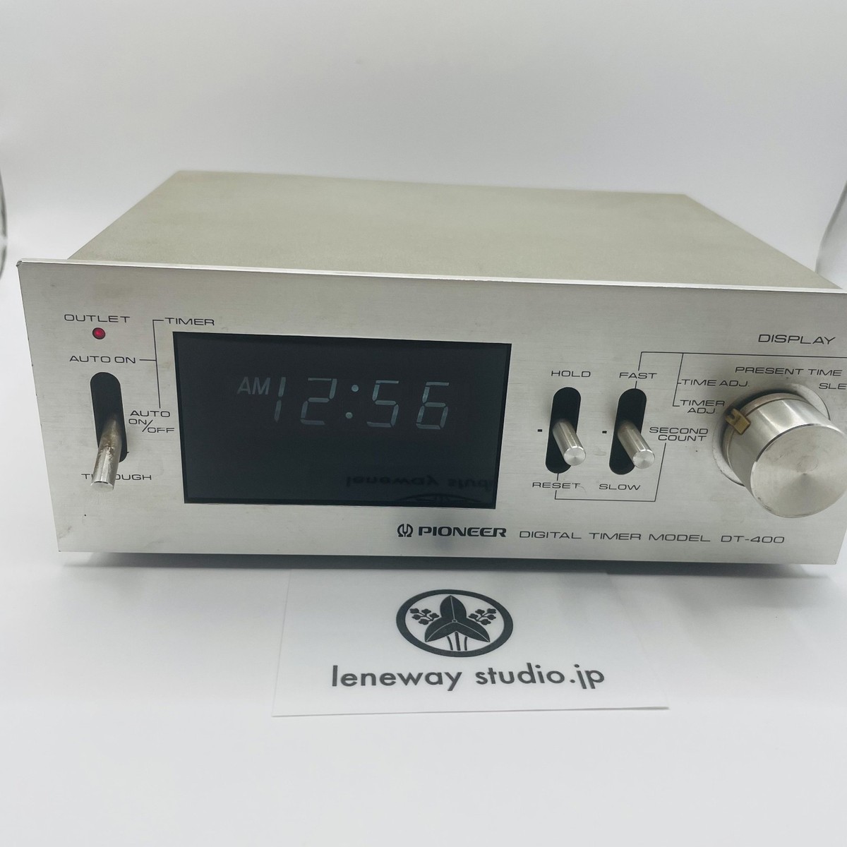 PIONEER Digital Timer DT400 Vintage Audio Component Tested from
