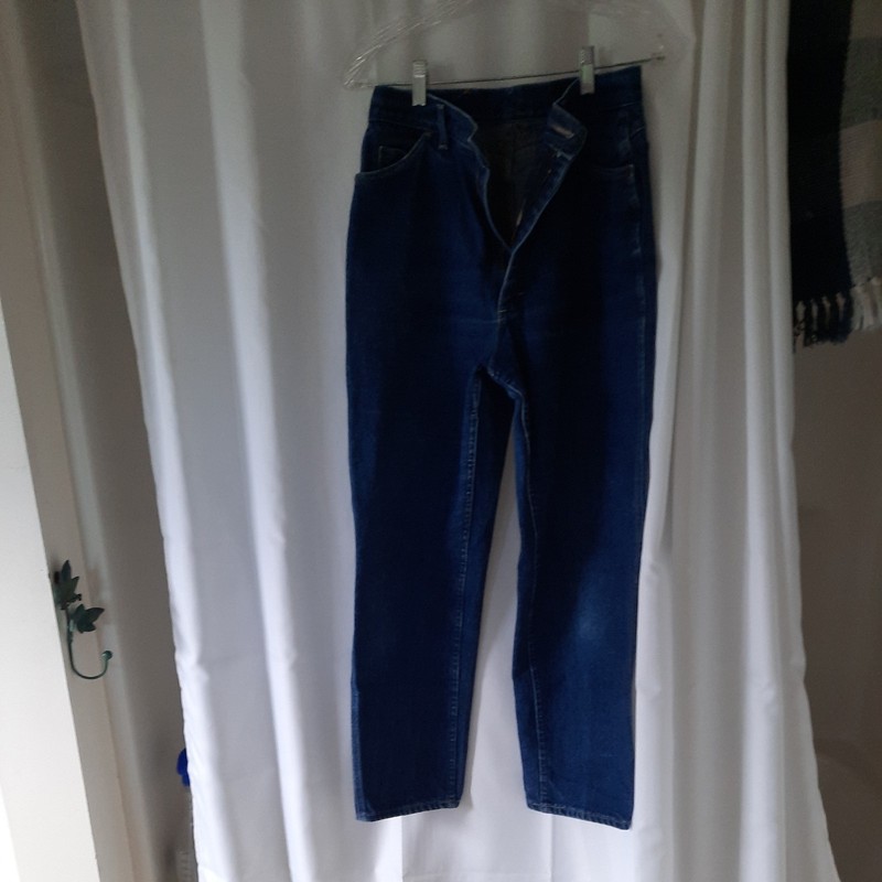 Vintage Lee Wide Leg Jeans Size 15 Medium EUC