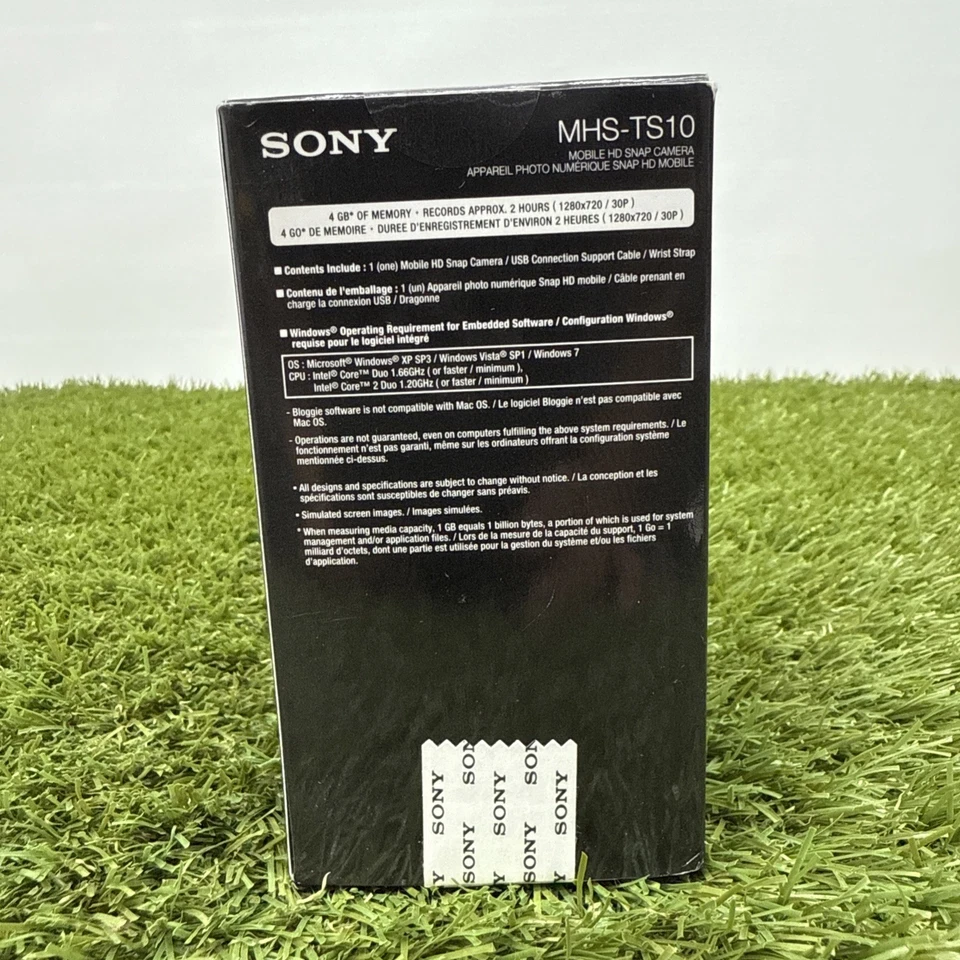 Sony Bloggie Touch 4GB MHS-TS10 Records 2 Hours black mobile HD snap Camera - Image 3 of 4