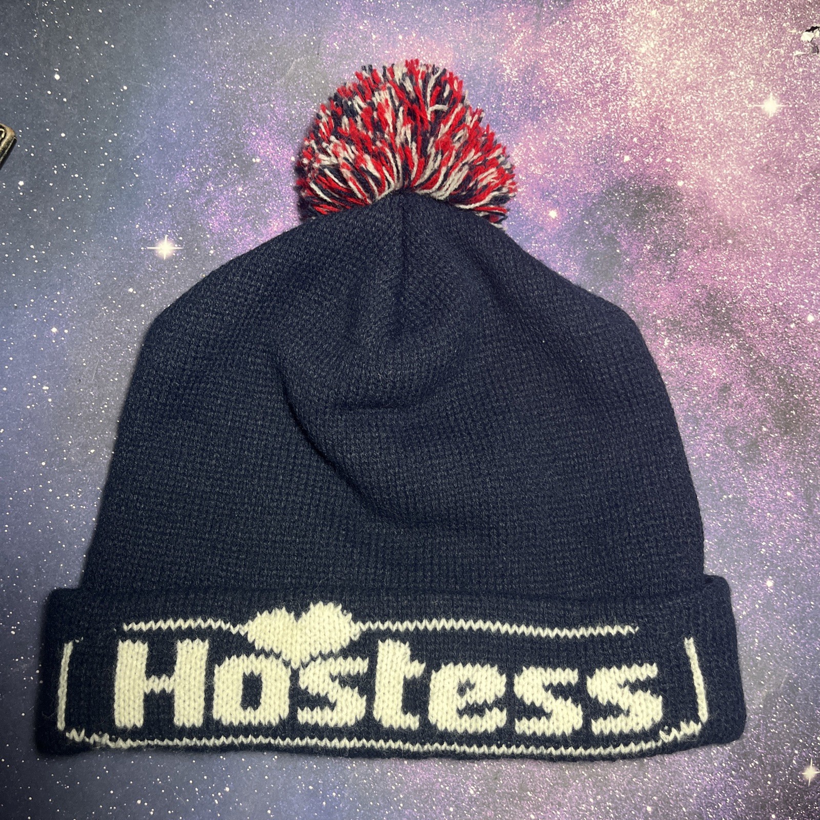 Hostess Cakes Beanie Winter Hat Pom Rare