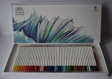 Boite de 50 crayons d'aquarelle WINSOR & NEWTON
