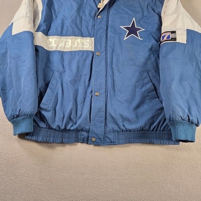 Vintage Dallas Cowboys Jacket Mens Large Logo 7 NFL Football