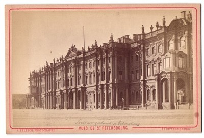 Fotografie A. Felisch, St. Petersburg, Ansicht St. Petersburg, Blick auf das Wi 