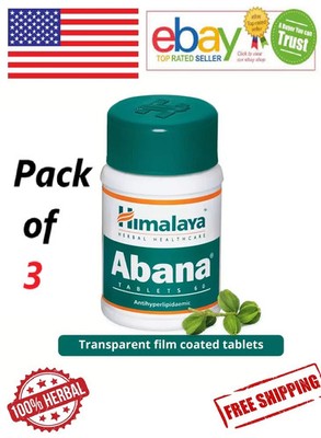 3 X Himalaya Abana 60 Tablets Each BEST PRICE