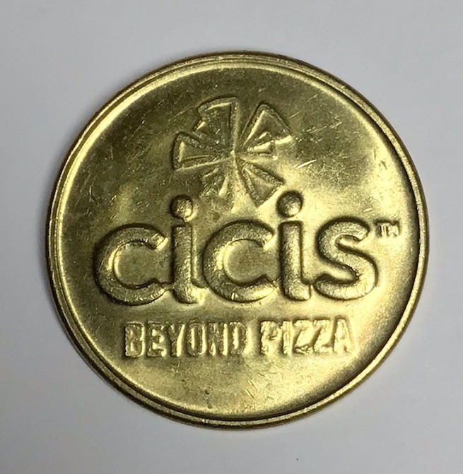 Cici's Beyond Pizza Arcade Game Token 24mm 🍕 | eBay