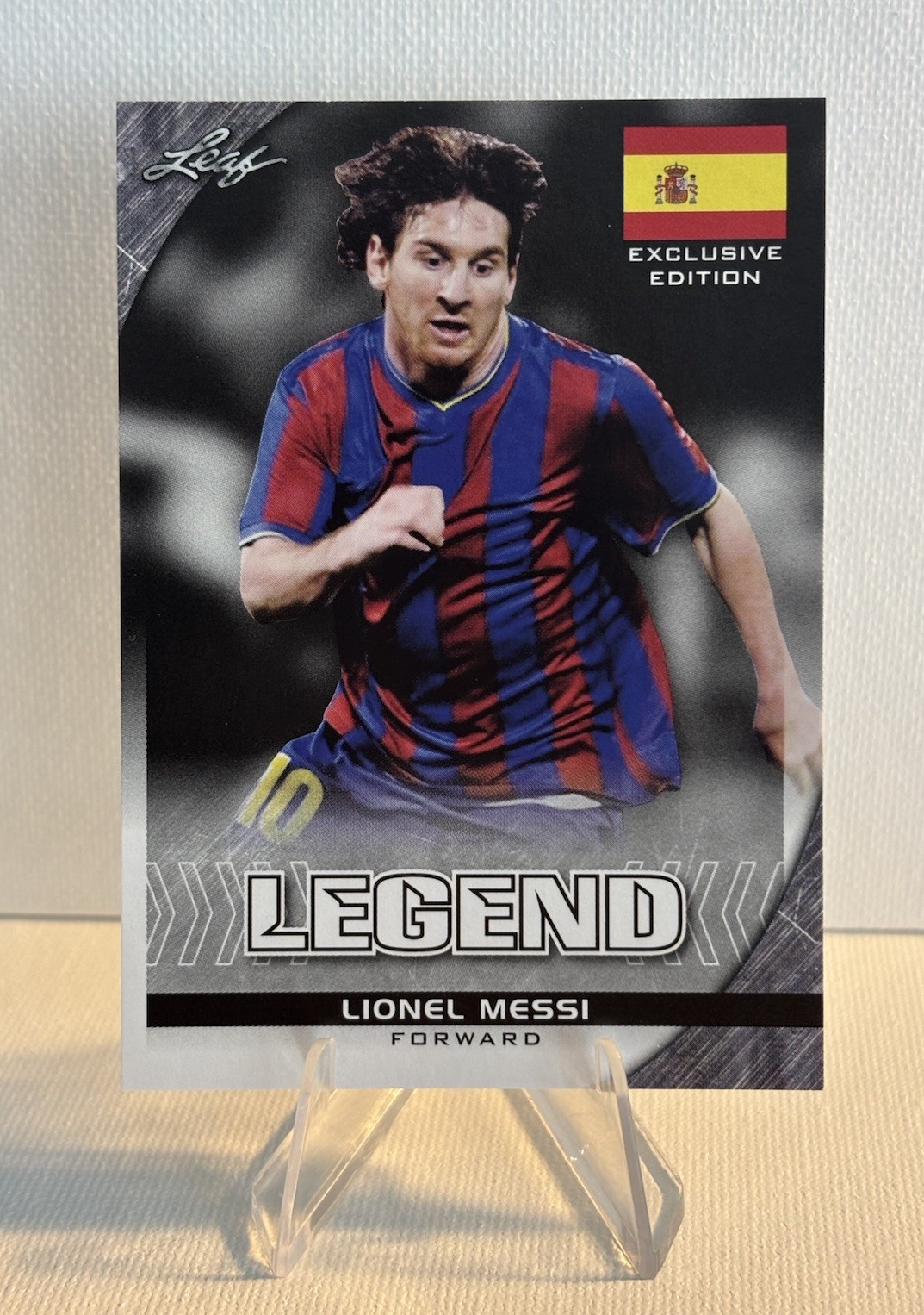 LIONEL MESSI 2024 LEAF "SPECIAL RELEASE" LEGEND #LE-13 SOCCER CARD