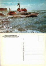Ansichtskarte  Seenotkreuzer Adolph Bermpohl stürmische See 1981