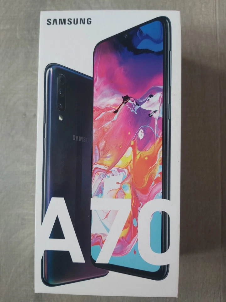 SAMSUNG GALAXY A70 UNLOCKED SMARTPHONE - CRACKED SCREEN