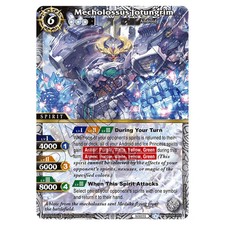 Battle Spirits Saga BSS04 Savior of Chaos Mecholossus Jotungrim (X Rare) BSS0...