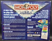 Monopoly 3er Fanbundle – Méga 2nd Édition + Geldregen + Figurine Mr.Monopoly – Neuf