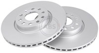 2X A.B.S. Bremsscheibe 17558 FüR VW Skoda Audi Seat A3 CC EOS Passat Sharan Golf