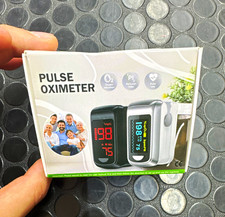 Fingertip Pulse Oximeter SpO2 PR PI Monitor No Probe w/ 2x AAA Batteries Manual