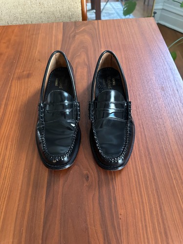 GH Bass Larson Weejuns Black 8.5