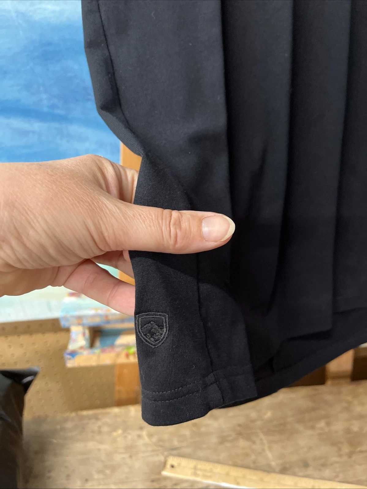 VETEMENTS Abito donna Kuhl jersey pizzo manica lunga escursionismo activewear taglia small