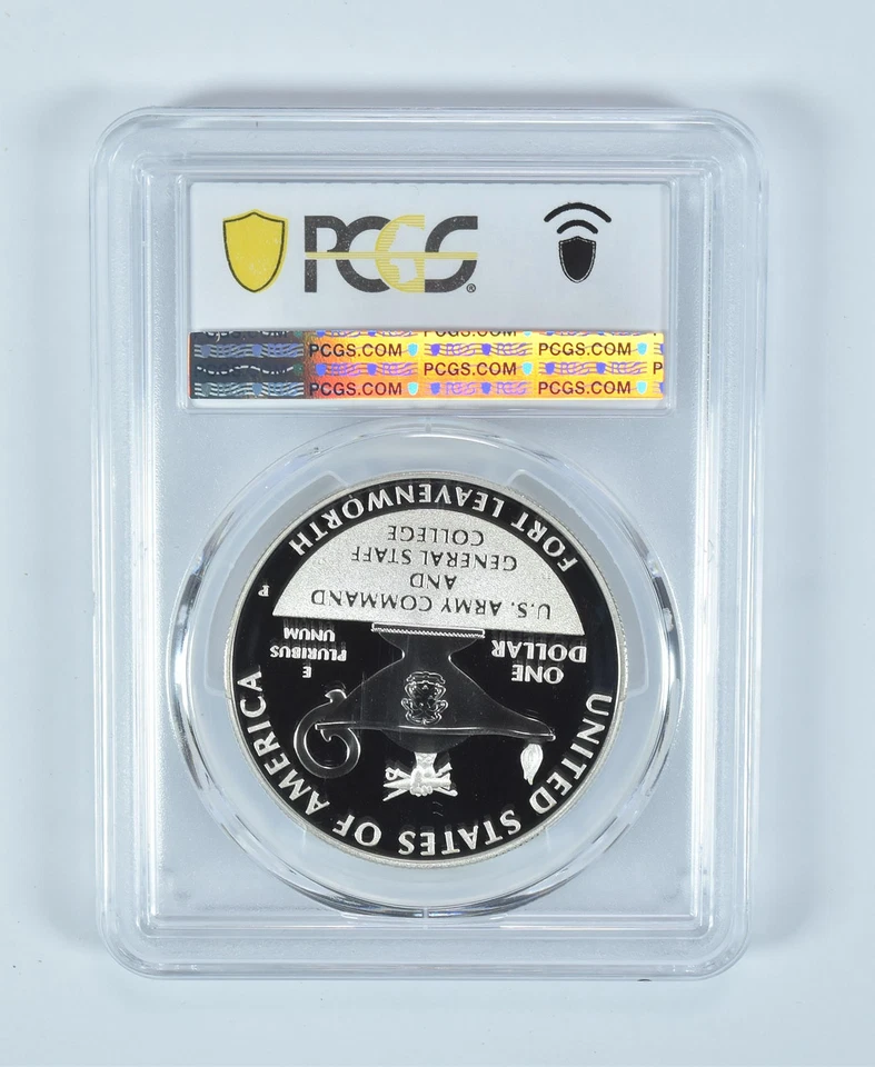 2013-P 5 Star Generals Commemorative Dollar PR70 DCAM PCGS Blue Label *9866 - Image 2 of 4