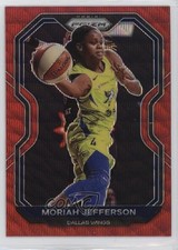 2021 Panini Prizm WNBA Ruby Wave Prizm Moriah Jefferson #9 10no