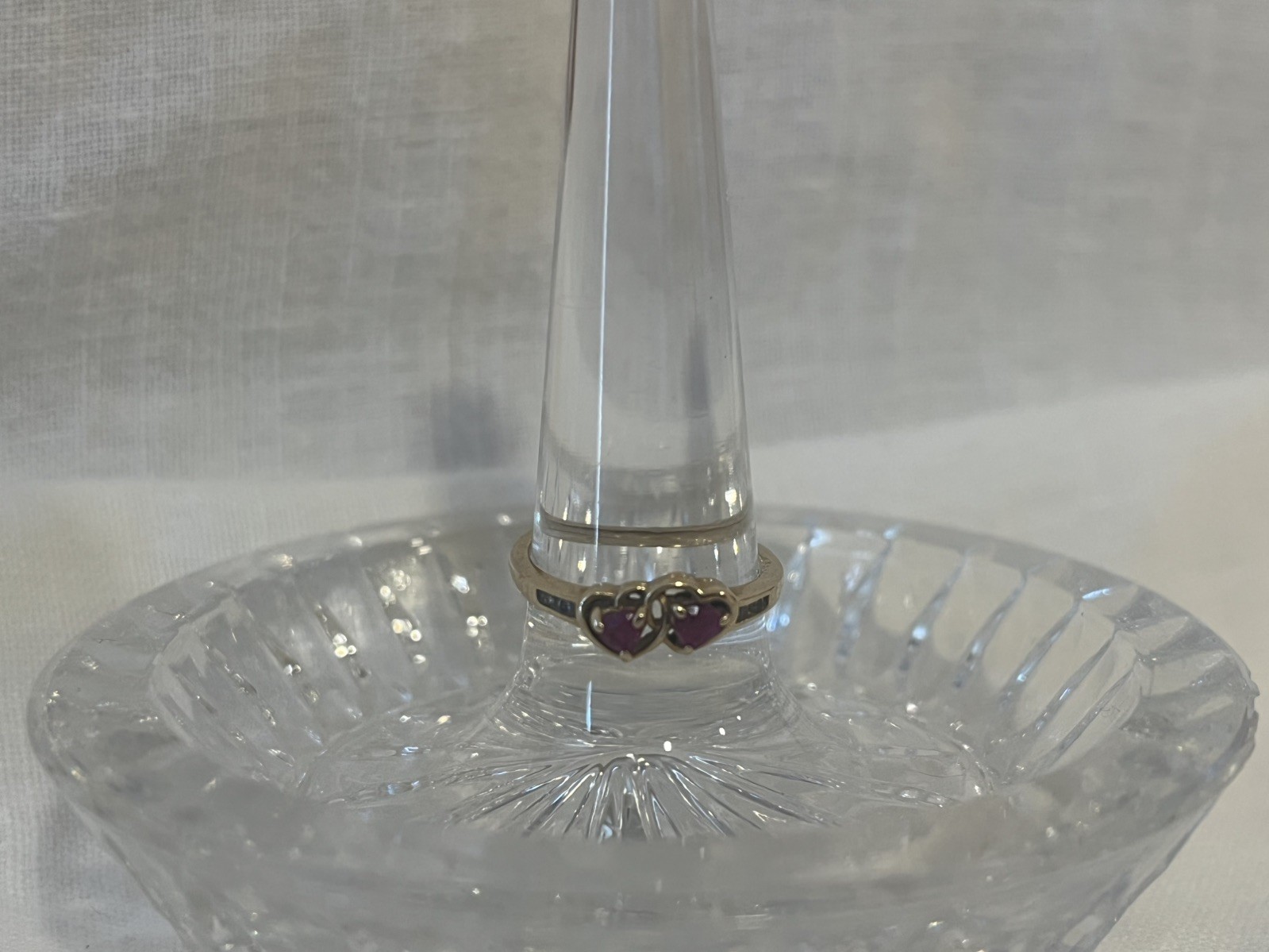 10 kt gold ruby womens ring - image 12