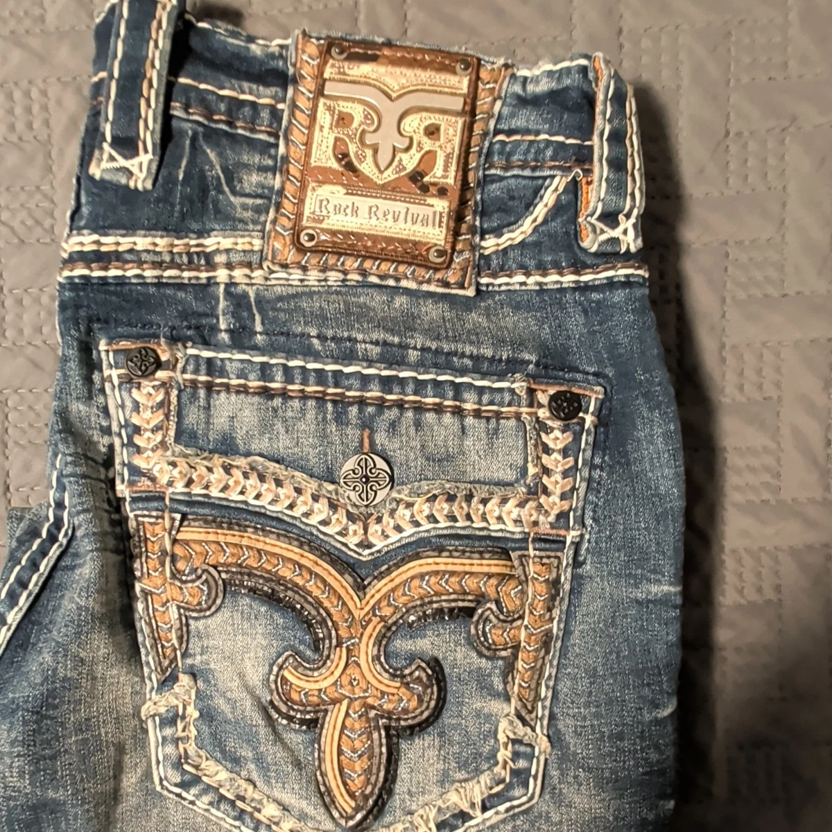 Rock Revival Jeans Size 32 for Men for sale - eBay