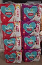 Pampers Baby Dry And Active Fit Nappy Pants 8pack In Total 4 Of Each