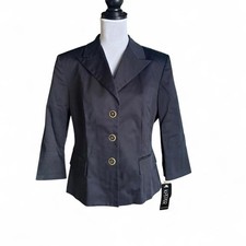 Kasper Women's Navy Jacket size 14 NWT