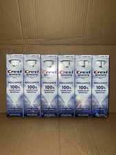 Crest 3D White Brilliance Fluoride Toothpaste Large Size 3.9 oz, -lot of 6