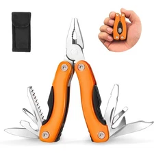 14 in 1 Multitool Pliers Pocket Knife Mini Portable Multi Tool Set for Men