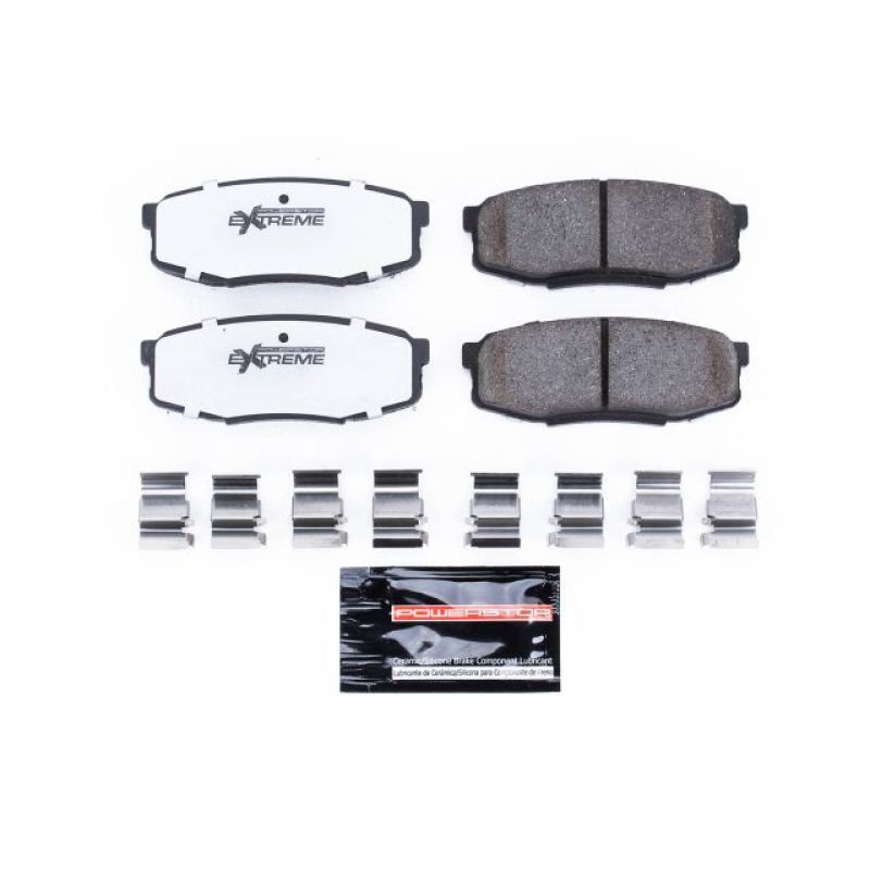 Power Stop Z36 Brake Pads for 13-21 Toyota Land Cruiser Rear Truck & Tow Performance